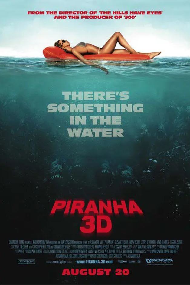 2010年美国经典惊悚恐怖片《食人鱼3D》