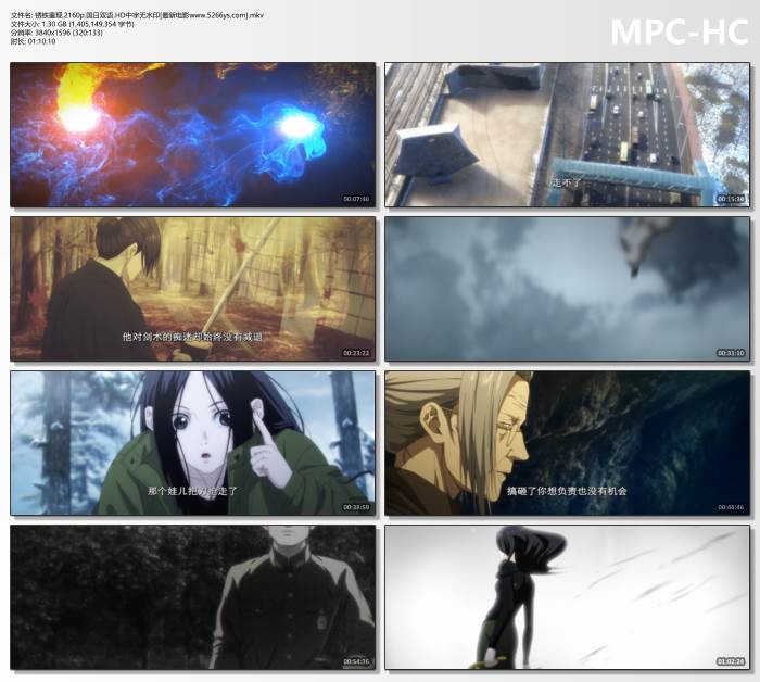 2024年国产动画片《一人之下·锈铁重现》4K国日双语