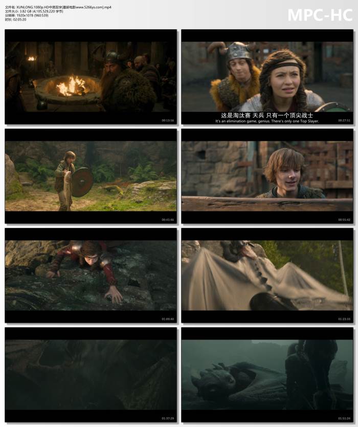 2025年美国8.4分动作《新·驯龙高手》1080P国英双语